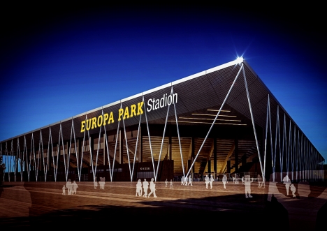 Fußball-Bundesligist SC Freiburg kickt künftig im „Europa-Park Stadion“ -